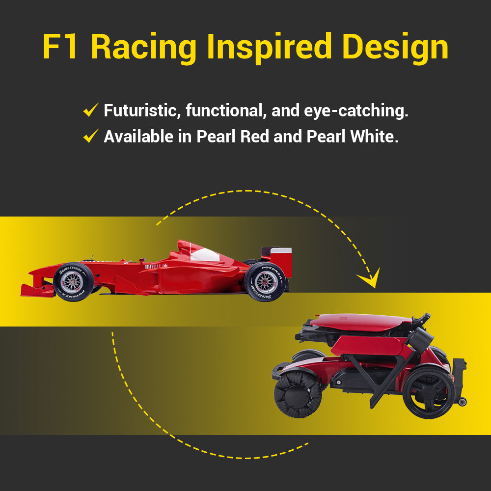 Easwe L10 – Luxury Electric Wheelchair with Adjustable Seat Height