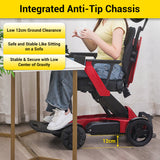 Easwe L10 – Luxury Electric Wheelchair with Adjustable Seat Height