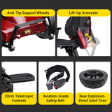 Easwe L10 – Luxury Electric Wheelchair with Adjustable Seat Height