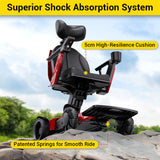 Easwe L10 – Luxury Electric Wheelchair with Adjustable Seat Height