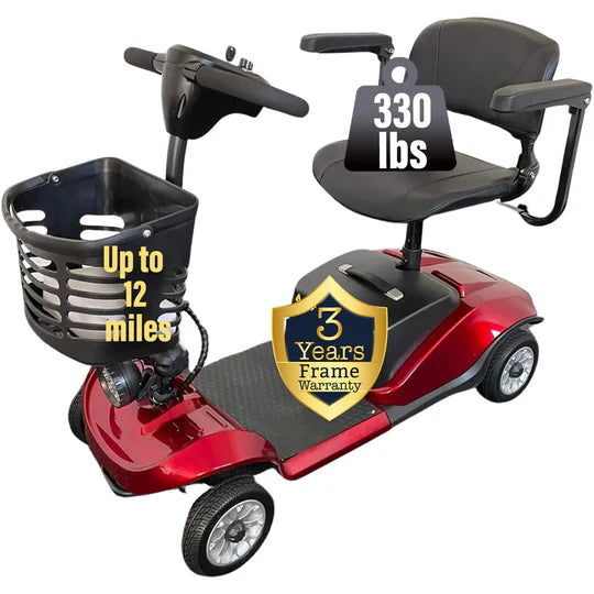 Malisa Mobility MLS-2 Detachable Mobility Scooter - 12 Miles Range 4.9