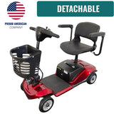 Malisa Mobility MLS-2 Detachable Mobility Scooter - 12 Miles Range 4.9