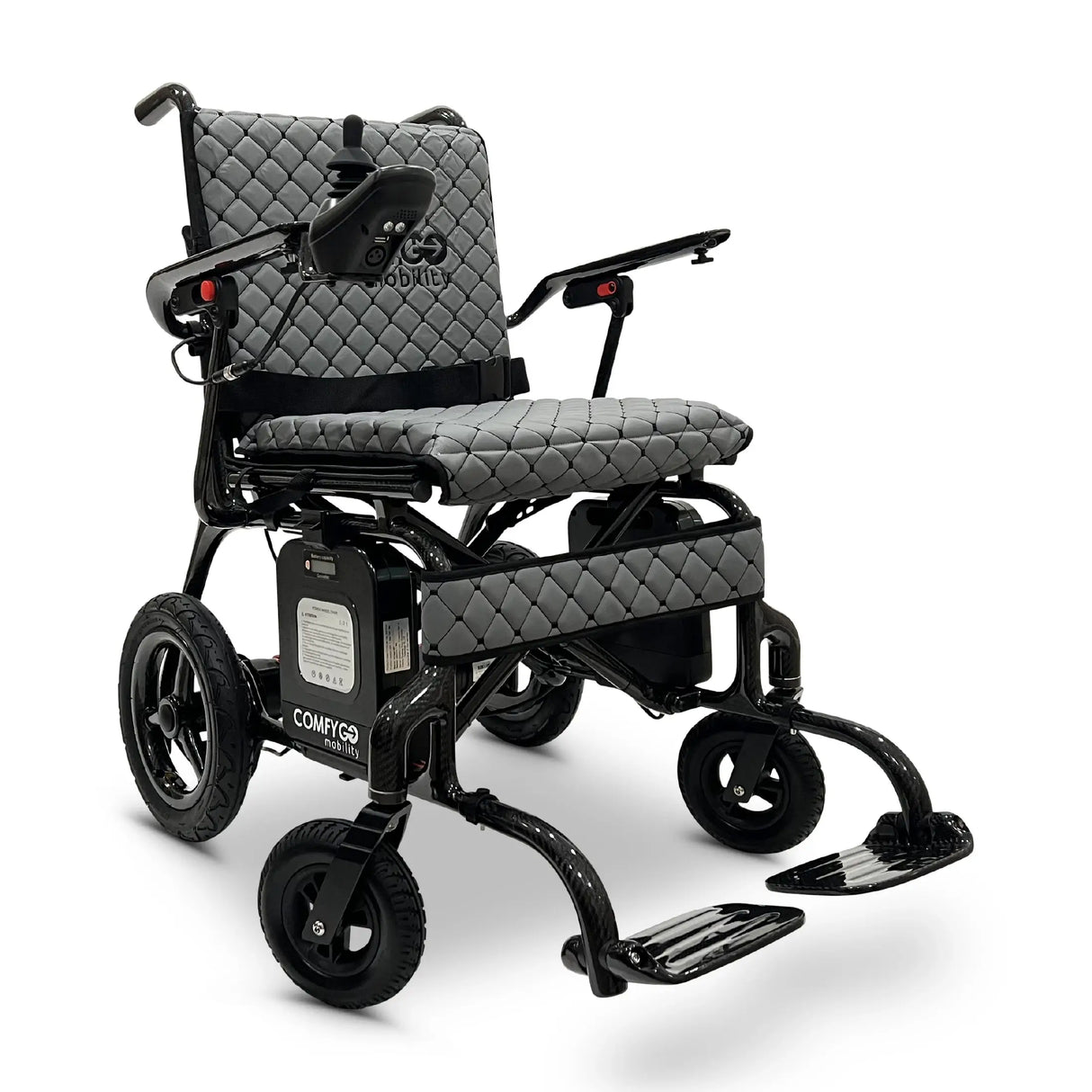 COMFYGO Phoenix Carbon Fiber Electric Wheelchair Lightweight, Long-Range, Airline Approved