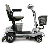 Comfygo Quingo Flyte Mobility Scooter with MK2 Self Loading Ramp