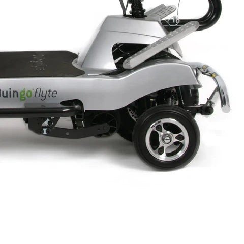 Comfygo Quingo Flyte Mobility Scooter with MK2 Self Loading Ramp