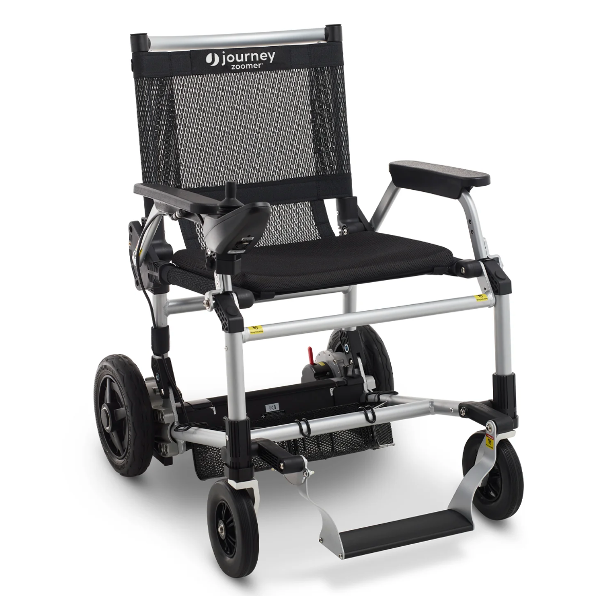 FreedomGlide Zinger 360 – Lightweight Folding Power Chair with One-Handed Joystick Control
