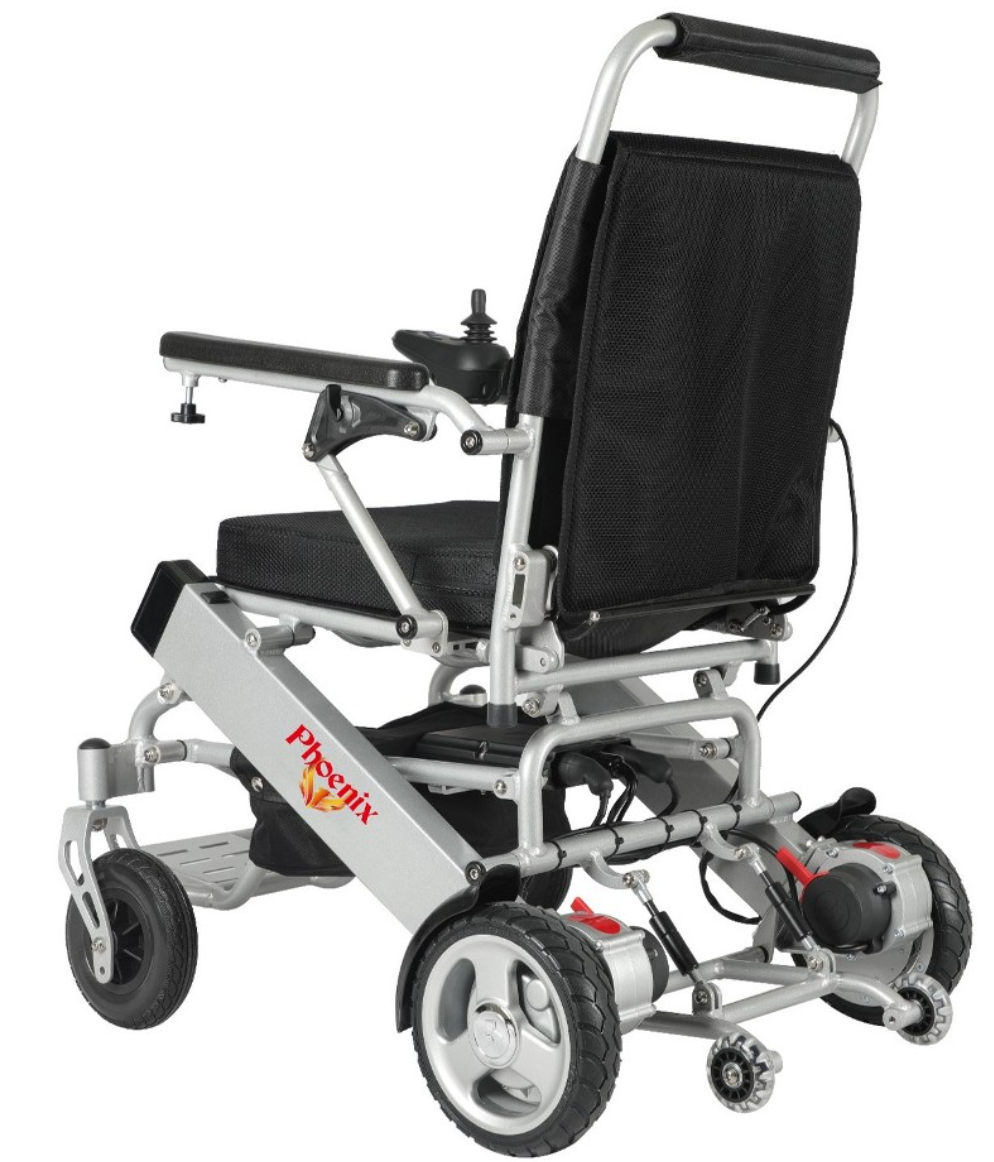 Phoenix BlazeLite™ Ultra-Light Folding Power Wheelchair – 44 lbs, Travel-Ready, Compact & Comfortable