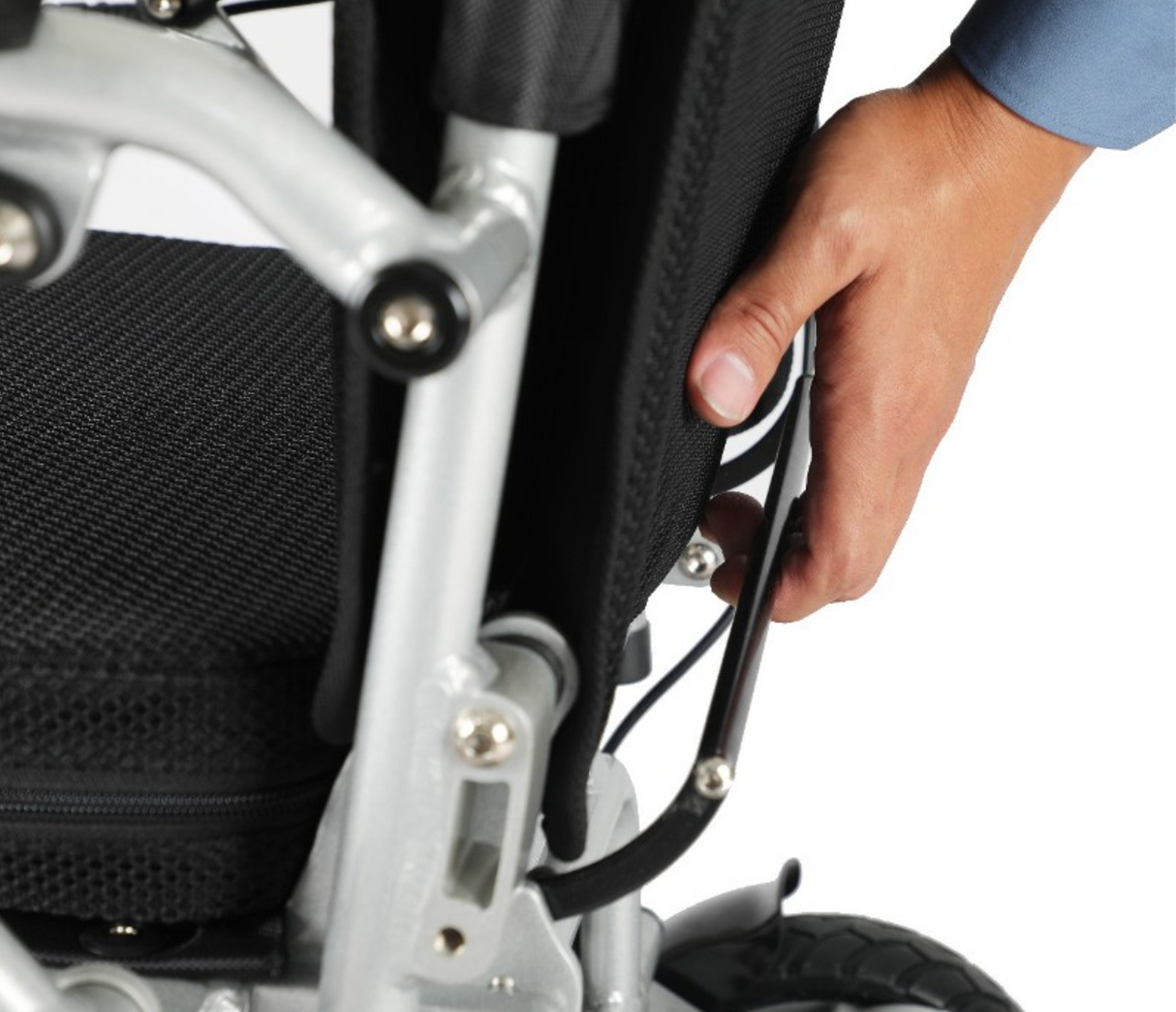 Phoenix BlazeLite™ Ultra-Light Folding Power Wheelchair – 44 lbs, Travel-Ready, Compact & Comfortable