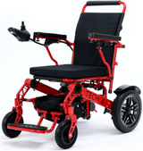 Tech 4 Folding Power Wheelchair – Remote Control, Lightweight, All-Terrain, 59 lbs Frame