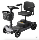 Paiseec S1 4-Wheel Mobility Scooter – 25 Mile Range, 6 MPH, Smart Safety System