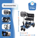 Journey So Lite Ultra-Light Folding Mobility Scooter – Compact, Safe & Ready for Travel