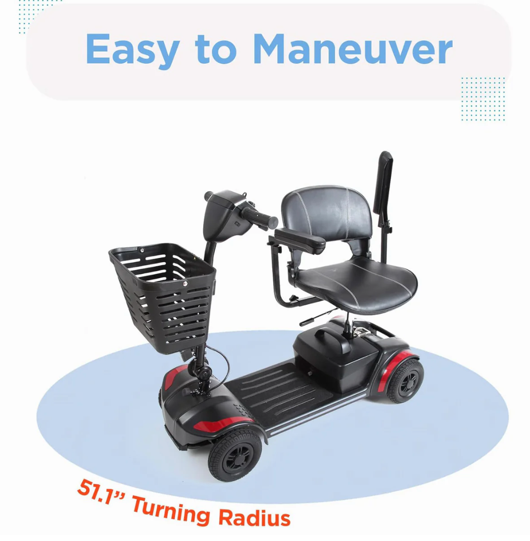 FreedomRider Mobility Scooter – Portable, Powerful &amp; Built for Everyday Life