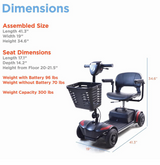 FreedomRider Mobility Scooter – Portable, Powerful &amp; Built for Everyday Life