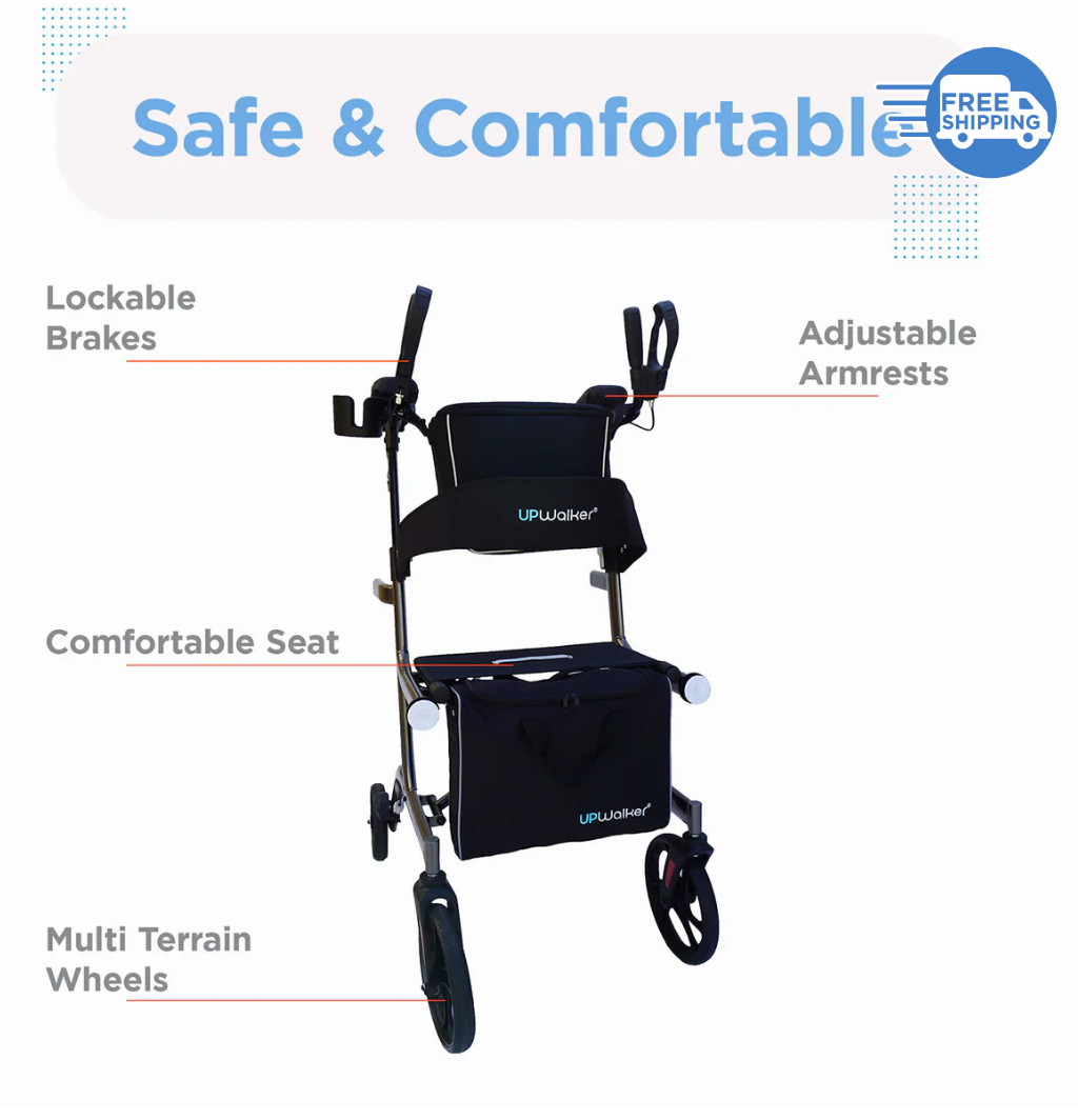 StrideWell™ Upright Walker – Restoring Confidence, One Step at a Time