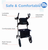 StrideWell™ Upright Walker – Restoring Confidence, One Step at a Time