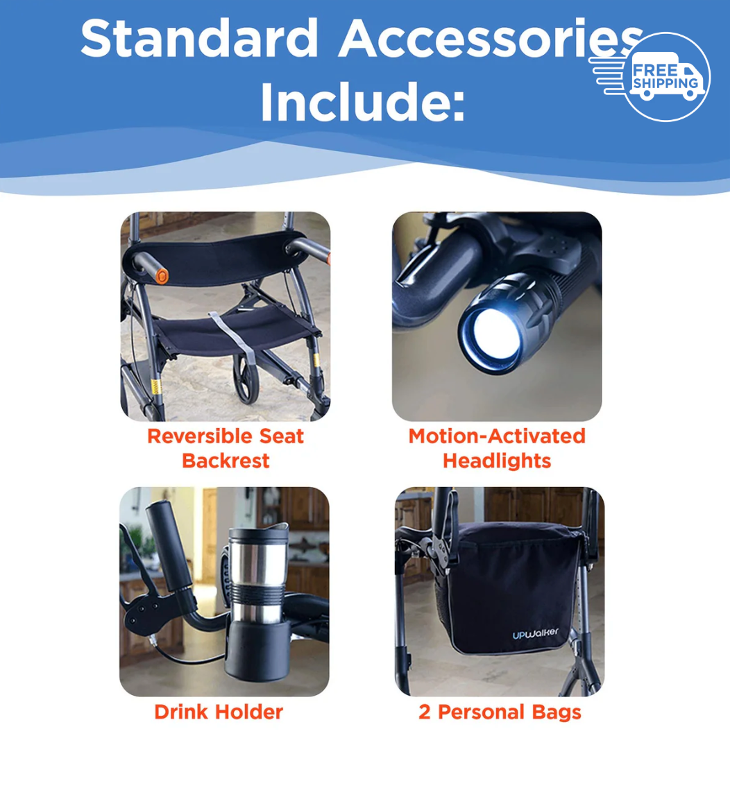 StrideWell™ Upright Walker – Restoring Confidence, One Step at a Time