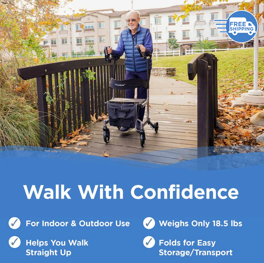 StrideWell™ Upright Walker – Restoring Confidence, One Step at a Time