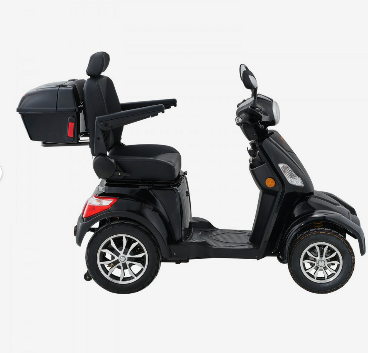 VEVOR Heavy-Duty 4-Wheel Mobility Scooter – 800W Motor, 31-Mile Range, 500 lbs Capacity, All-Terrain Design