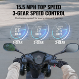 VEVOR Heavy-Duty 4-Wheel Mobility Scooter – 500W Motor, 40-Mile Range, 450 lbs Capacity, All-Terrain Design