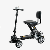 VOCIC D71 Carbon Fiber Lightweight Folding Mobility Scooter – Ultra-Portable, 330 lbs Capacity, Adjustable Frame