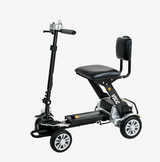 VOCIC D71 Carbon Fiber Lightweight Folding Mobility Scooter – Ultra-Portable, 330 lbs Capacity, Adjustable Frame