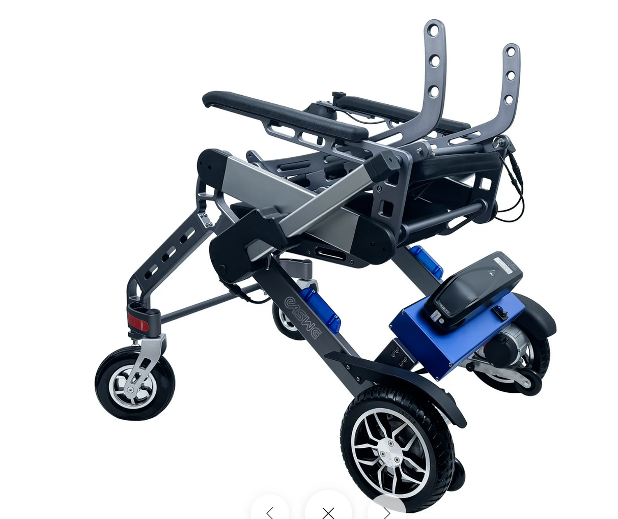 EASWE S10 Vertical Lift Electric Wheelchair - 500W Motor, Adjustable Height