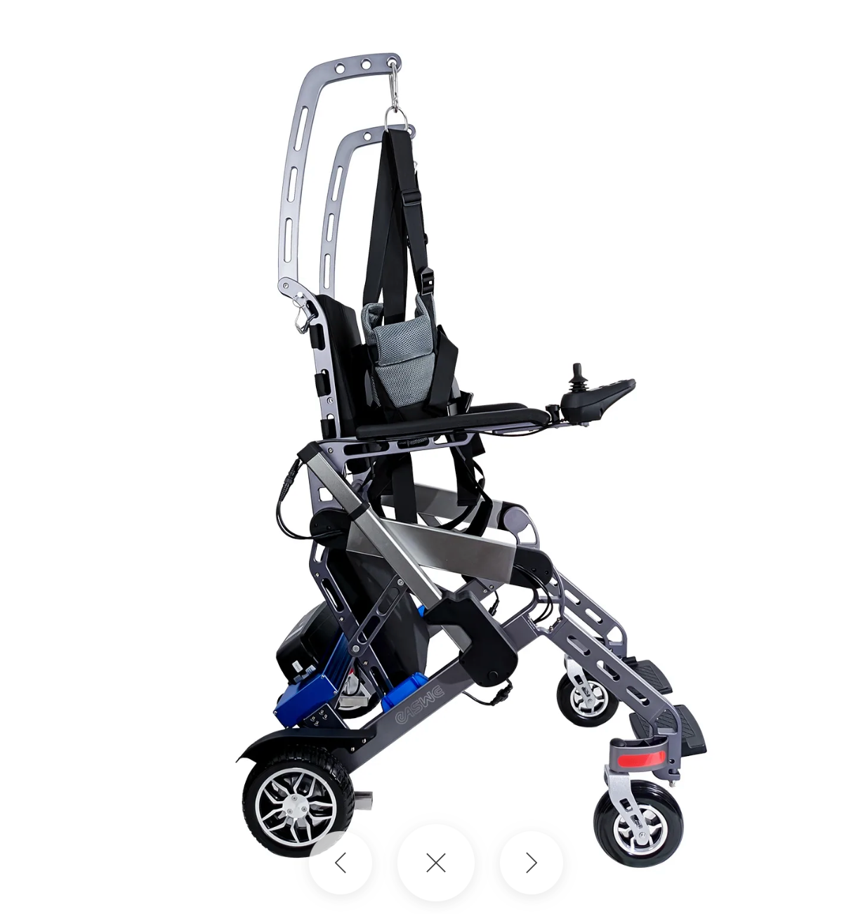 EASWE S10 Vertical Lift Electric Wheelchair - 500W Motor, Adjustable Height