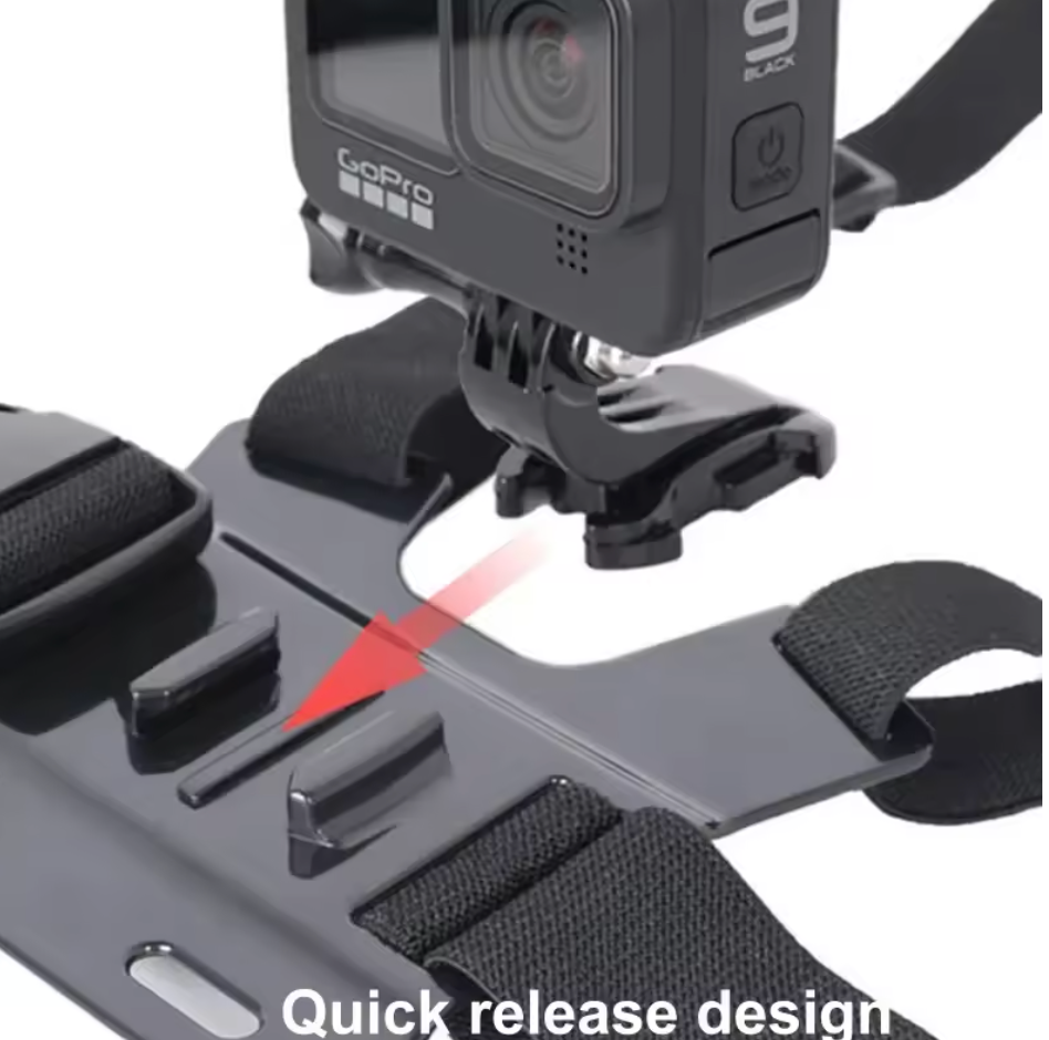 5 in 1 Mobile Phone Chest Strap