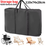 Storage Bag Reusable Wheelchair Protective Cover Large Capacity Chair Walker Bag