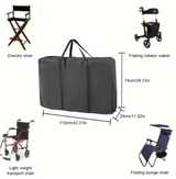 Storage Bag Reusable Wheelchair Protective Cover Large Capacity Chair Walker Bag