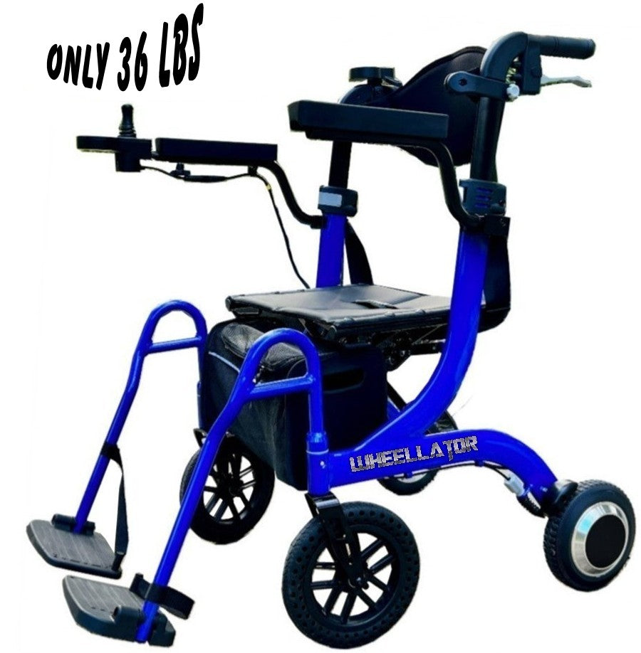 Wheellator™ 3-in-1 Rollator & Power Wheelchair Combo