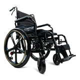 ComfyGO X-1  Lightweight Manual Wheelchair with Quick-Detach Wheels