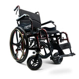 ComfyGO X-1  Lightweight Manual Wheelchair with Quick-Detach Wheels