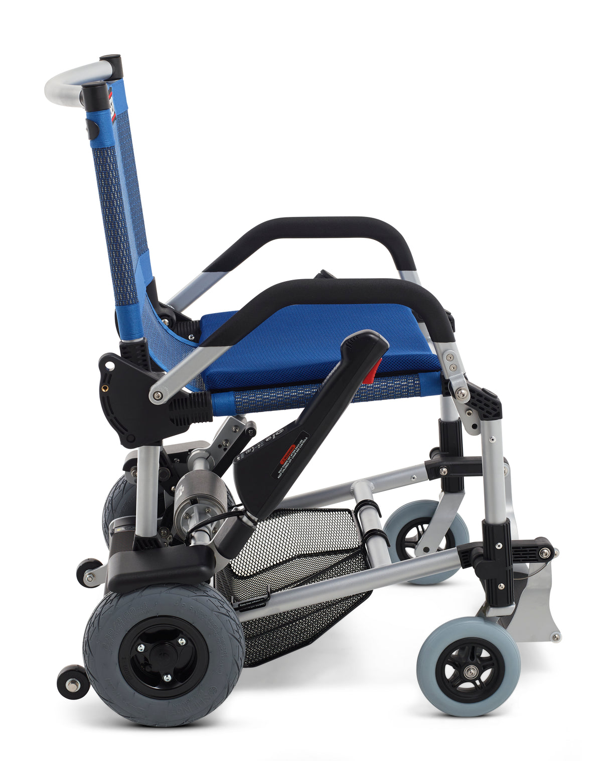 Lightweight Dual-Lever Zinger Folding Power Chair – Compact, Fast &amp; Ultra-Maneuverable