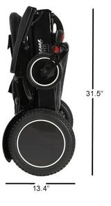Pegasus Plus HD – Heavy Duty Carbon Fiber Power Wheelchair (440 lb Capacity)