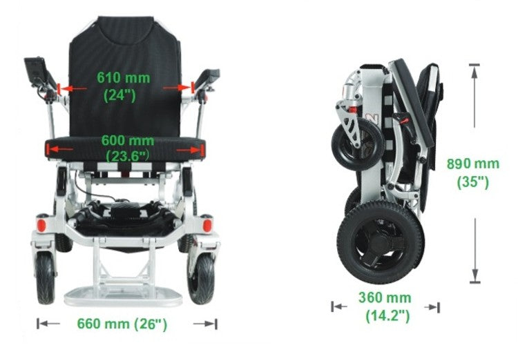 Zeus™ Bariatric Power Wheelchair