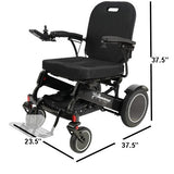Pegasus Plus HD – Heavy Duty Carbon Fiber Power Wheelchair (440 lb Capacity)