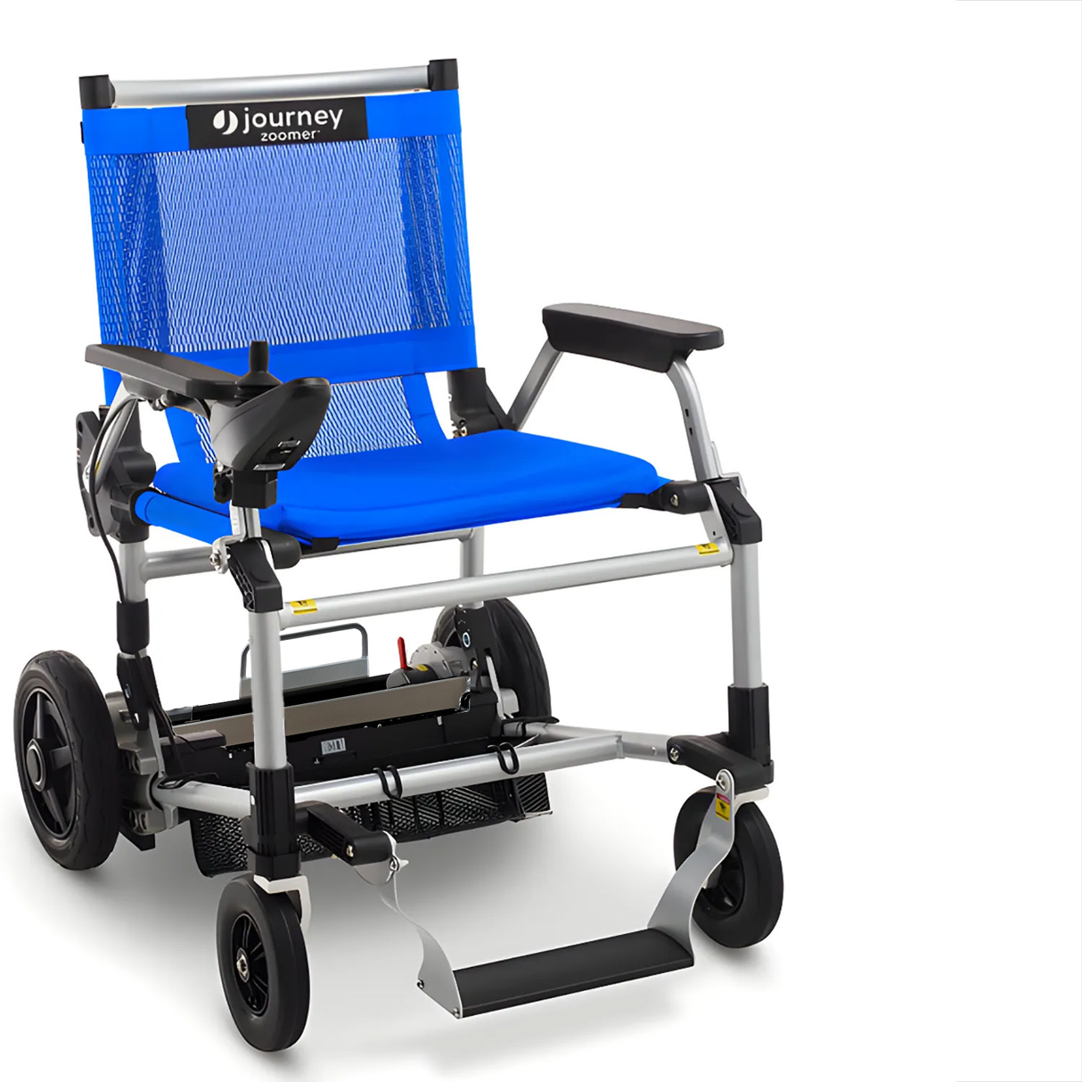 FreedomGlide Zinger 360 – Lightweight Folding Power Chair with One-Handed Joystick Control