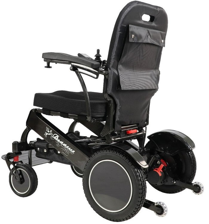 Pegasus Plus HD – Heavy Duty Carbon Fiber Power Wheelchair (440 lb Capacity)