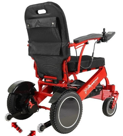 Pegasus Plus HD – Heavy Duty Carbon Fiber Power Wheelchair (440 lb Capacity)