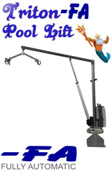 Triton-FA Fully Automatic Power Pool Lift – 8ft Vertical Range | Multi-Application Transfer System