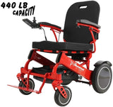 Pegasus Plus HD – Heavy Duty Carbon Fiber Power Wheelchair (440 lb Capacity)