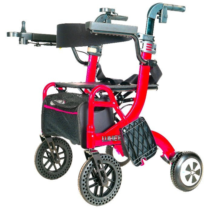 Wheellator™ 3-in-1 Rollator & Power Wheelchair Combo