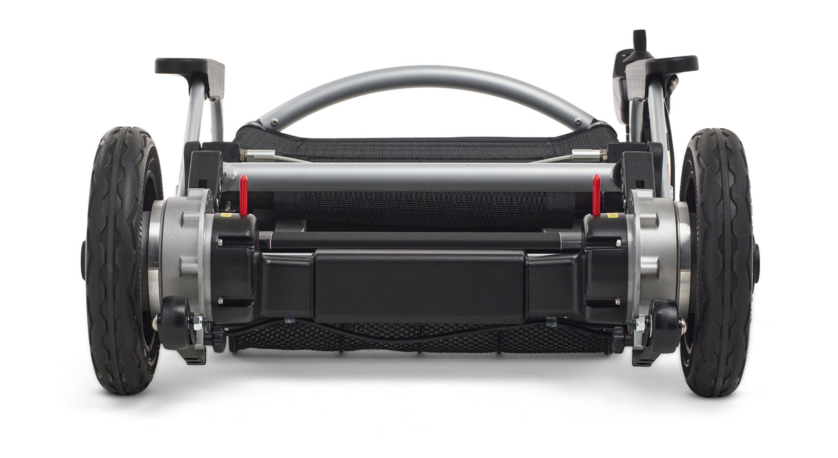FreedomGlide Zinger 360 – Lightweight Folding Power Chair with One-Handed Joystick Control