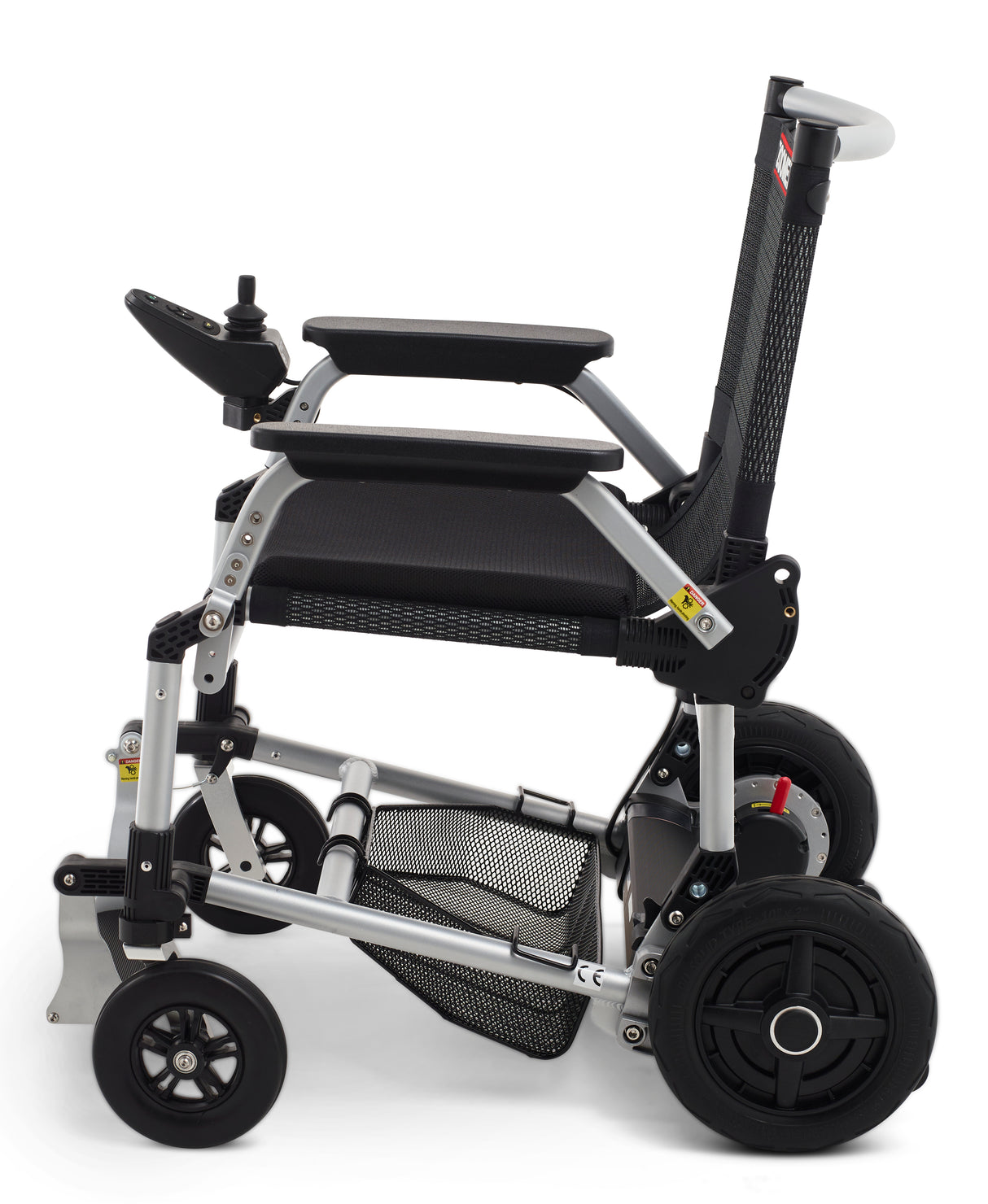 FreedomGlide Zinger 360 – Lightweight Folding Power Chair with One-Handed Joystick Control